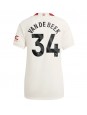 Manchester United Donny van de Beek #34 Replika Tredje Kläder Dam 2023-24 Kortärmad